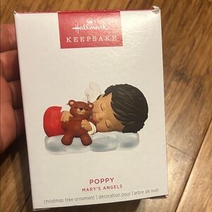 Hallmark Keepsake 2024 Mary's Angels POPPY Christmas Tree Ornament QXR8211